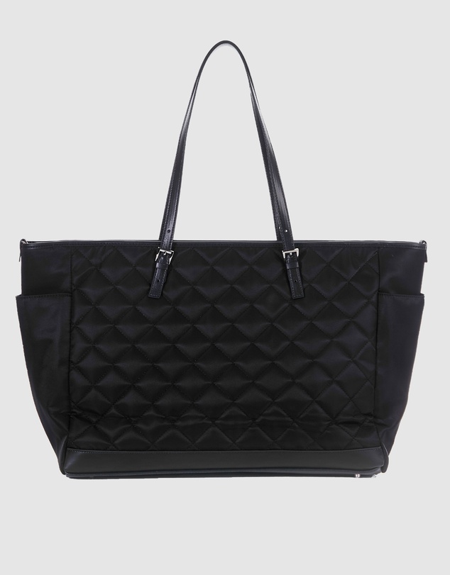 JETT BLACK - Paris Quilted Baby Bag with Change Mat