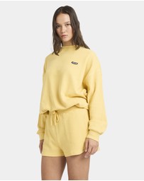 Volcom - Womens Sweeterry Elastic Waist Shorts