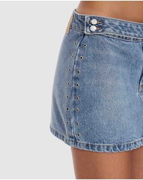 Thrills - Tulli Studded Mini Skirt