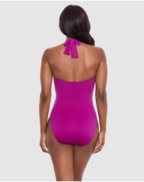 Miraclesuit Swimwear  - Rock Solid Utopia Wired Halter One-Piece Shaping Swimsuit