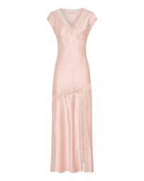 Third Form - Sevin Lace Trim V Neck Dress