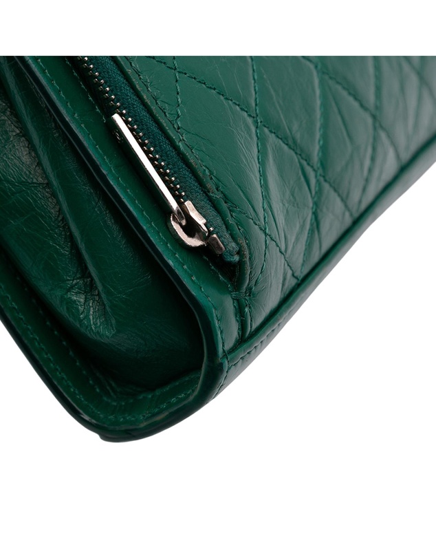 Pre-Loved by Azura Reborn - Pre-Loved CC Quilted Crinkled Calfskin Front Pocket Crossbody