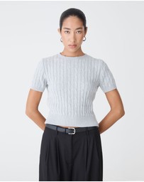 Forcast - Bella Leather Belt
