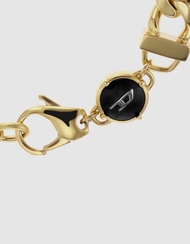 Diesel - Steel Gold Tone Bracelet