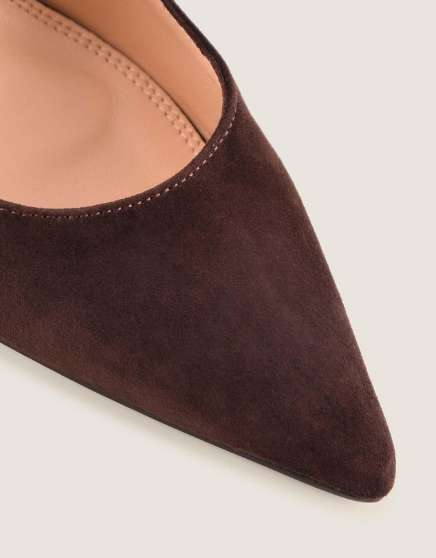 Shelly Shen - Tate High Heel Pumps Brown Suede