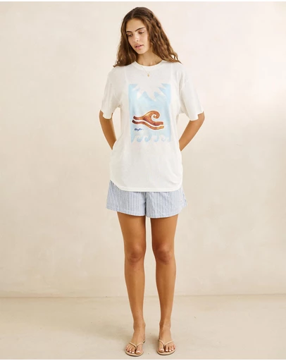 Rhythm - Ocean Wave Oversized T-Shirt