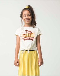 Like FLO - Knotted Sweat Tee - Kids-Teens