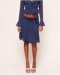 Guizio - Mixed Godet Paloma Skirt