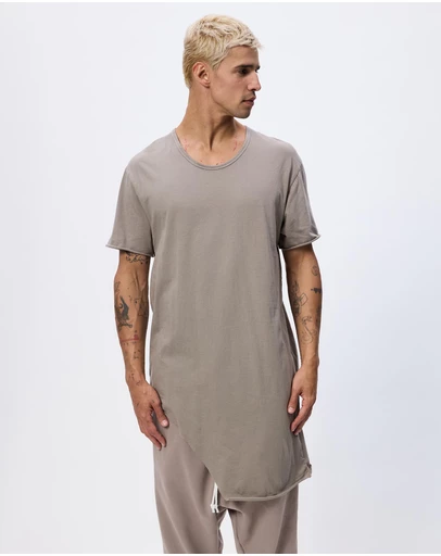 Surrounded By Ghosts - The Coltan Cotton Asymmetrical Tail T-Shirt