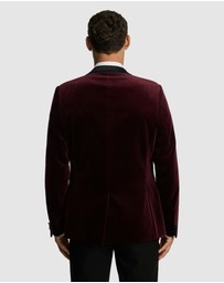 yd. - Milan Velvet Tuxedo Jacket