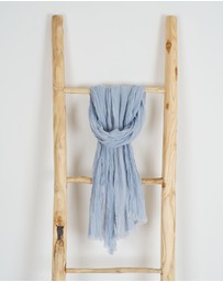 CAMIXA - French Linen Crinkled Scarf