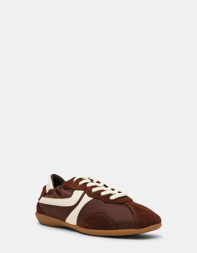Steve Madden - Khaia Brown Creme Sneakers
