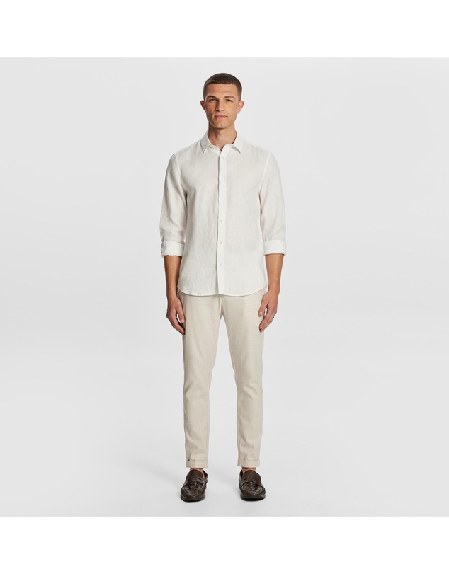 yd. - West Hampton Pure Linen Shirt