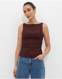 Calli - Ellis Crinkle Tank