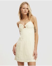 Cotton On - Luxe Linen Strappy Dress