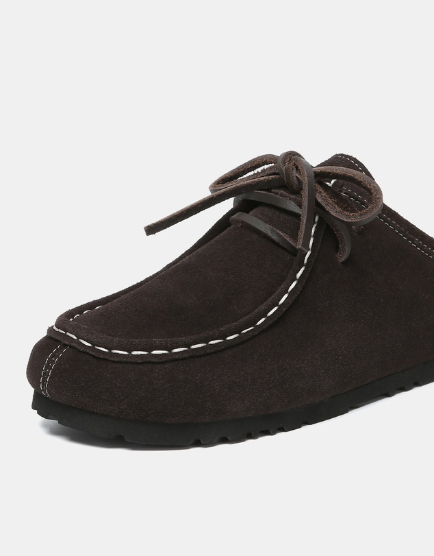 EVERAU - EverAU Ugg Yancy Cow Suede Upper Loafer Oxfords Flats