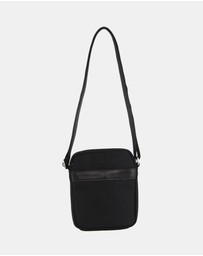 Pierre Cardin - Pierre Cardin Nylon with Leather Trim Travel Bag
