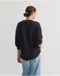Oxford - Toni Cashmere Blend Crew Neck