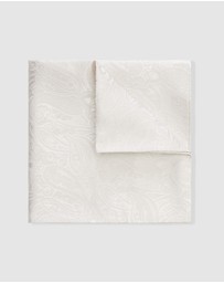 Politix - Silk Paisley Jacquard Pocket Square