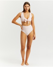 Fiola Rose Swim - Leilani High Waisted Bottoms