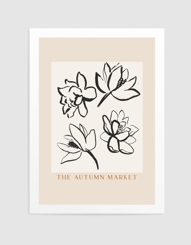 Olive et Oriel - Pure Forms No19 by Treechild Art Print