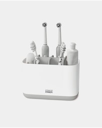 Joseph Joseph - EasyStore™ Large Toothbrush Caddy (Grey/White)