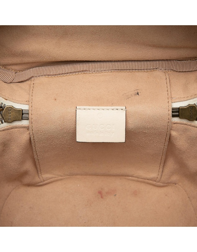Pre-Loved by Azura Reborn - Pre-Loved Mini GG Marmont Matelasse Leather Round Backpack