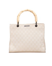 Pre-Loved by Azura Reborn - Pre-Loved GG Canvas Bamboo Satchel
