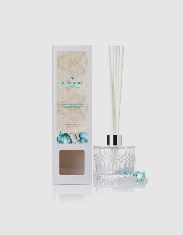 Silk Oil of Morocco - Crystal Aroma Gift Set - Blue Aura