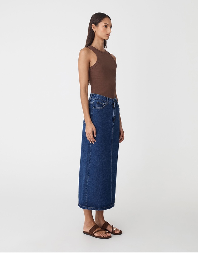 Forcast - Bondi Column Denim Skirt