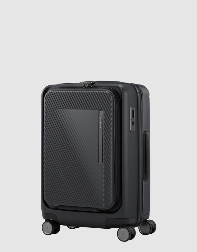 Samsonite - Zipprix Carry-On Small 55cm Suitcase Expandable With 14'' Laptop Front Pocket and Waypoint™ Smart Tag