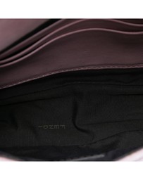 Pre-Loved by Azura Reborn - Pre-Loved Mini Zucca Embossed Velvet Baguette Satchel