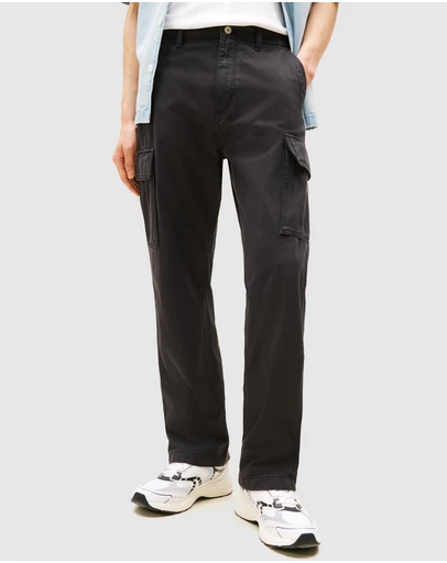 Tommy Jeans - Otis Herringbone Cargo Pants
