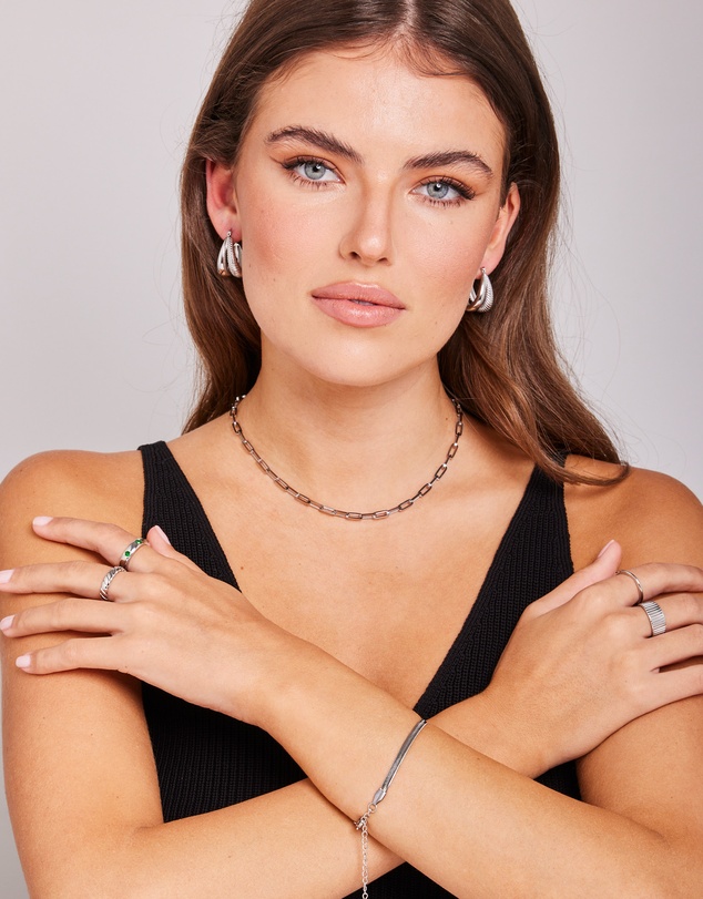Zoe Olivia - Waterproof Classic Link Chain Necklace