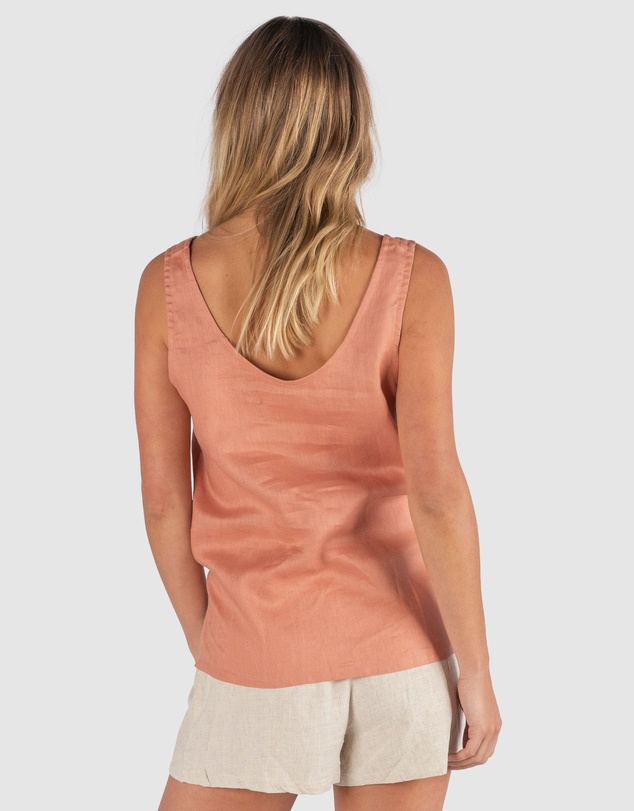 CAMIXA - Tanya Tank Linen Top