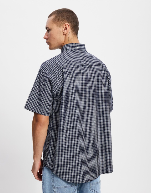 S Double - Ground Plaid SS Shirt