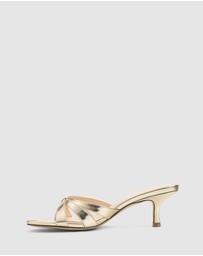 Verali - Beau Kitten Heel Thongs
