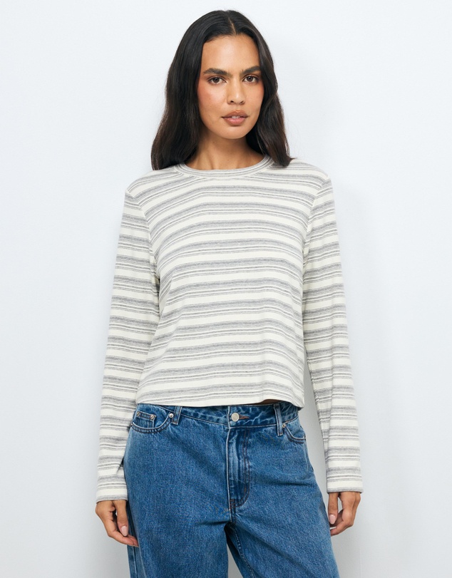 AERE - Stripe LS T-Shirt