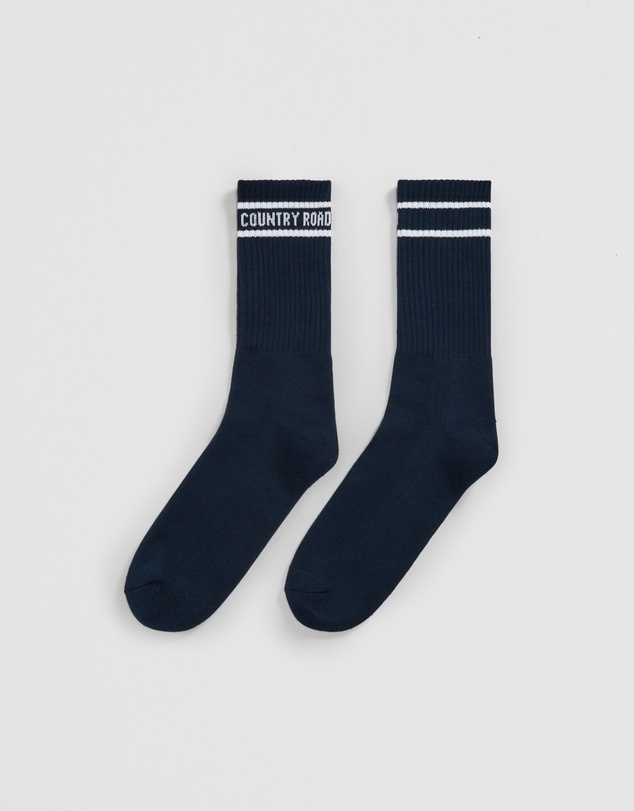 Country Road - Australian Cotton Blend Cr Sport Crew Sock