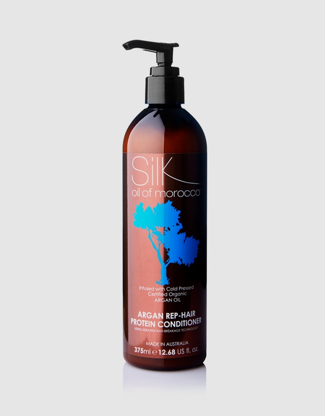 Silk Oil of Morocco - Argan Deep Conditioning REP-Hair Protein Treatment - Value Pack
