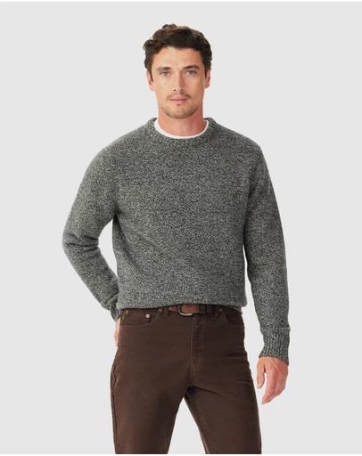 R.M.Williams - Burril Merino Crew Knit