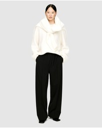 ARKET - Elastic-Waist Twill Trousers