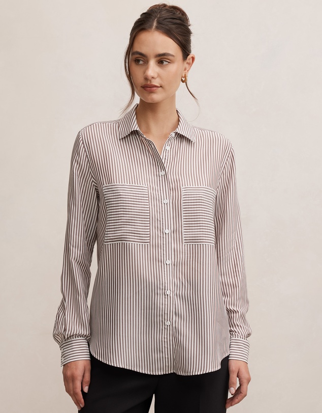 Forever New - Adara Stripe Shirt