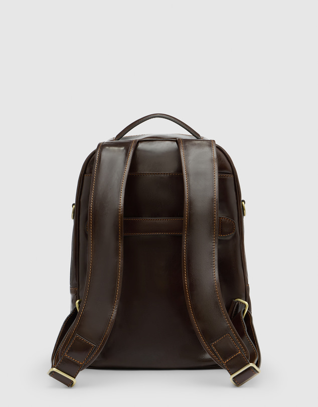 Republic of Florence - The Belfast Chocolate Laptop Backpack