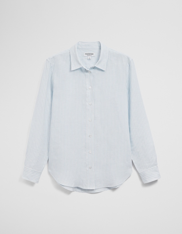 Country Road - Classic Linen Stripe Shirt