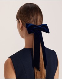 SABA - Lea Velvet Bow