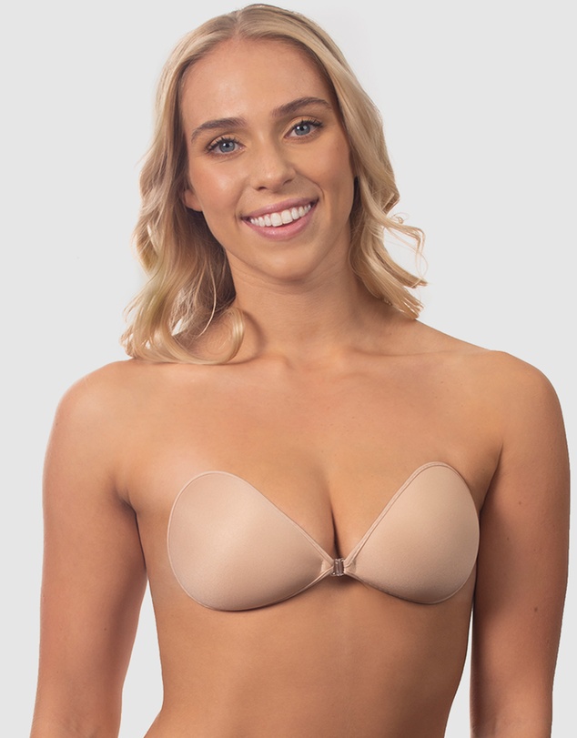 B Free Intimate Apparel - Sleek Stick On Bra - 2 Pack (A-B-C-D-E-F) Cup
