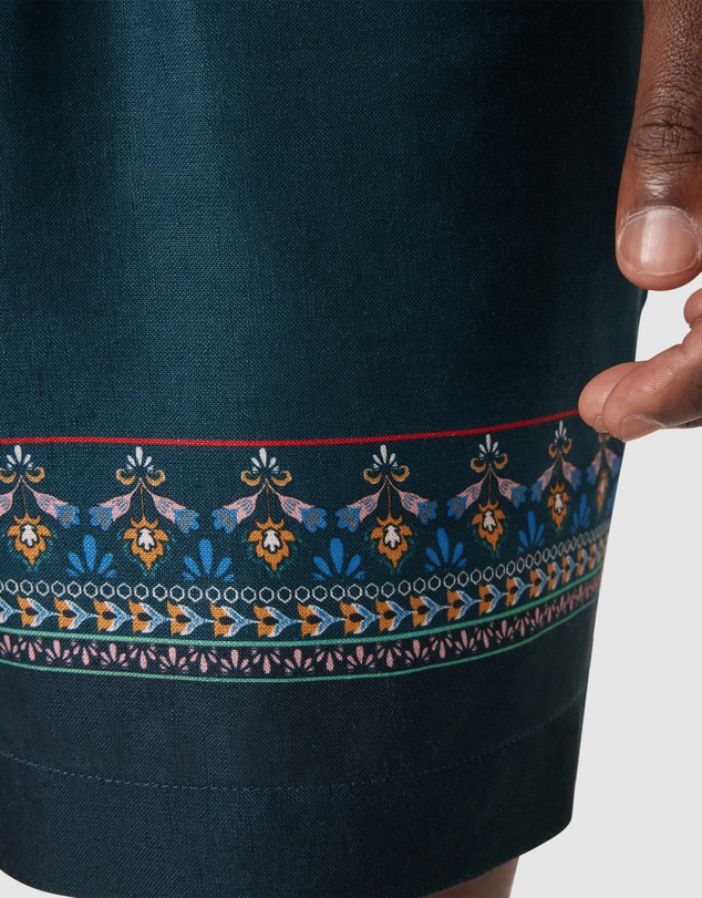 Politix - Panel Print Elasticated Shorts