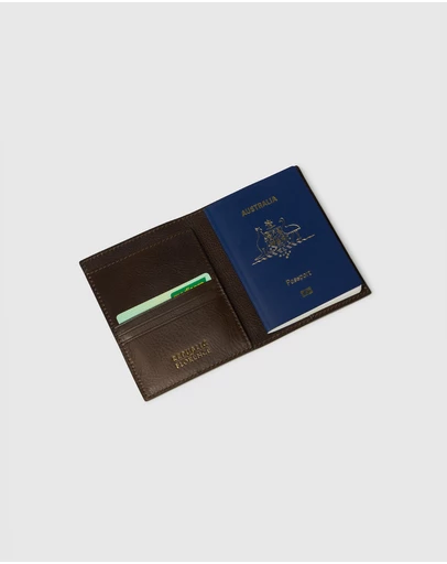 Republic of Florence - Passport Holder Matt Chocolate