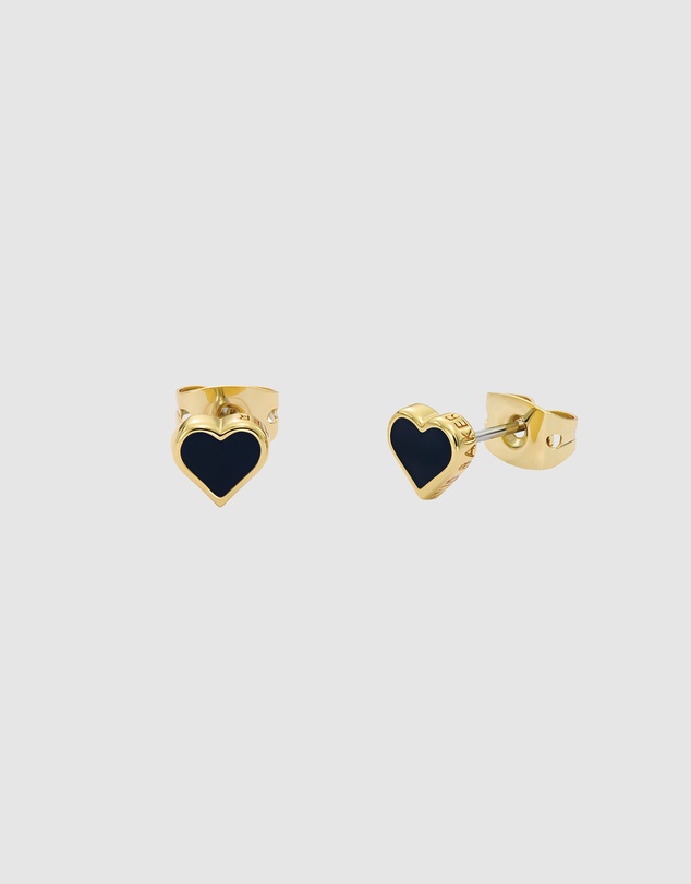 Ted Baker - HAILEY: Enamel Heart Stud Earrings